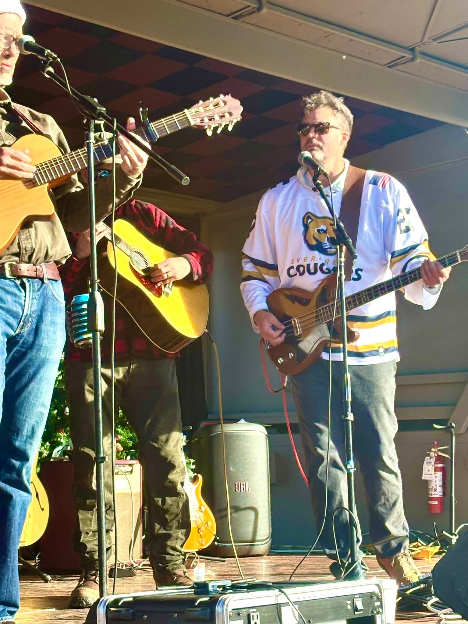 Wild Mountain Thyme performing on stage